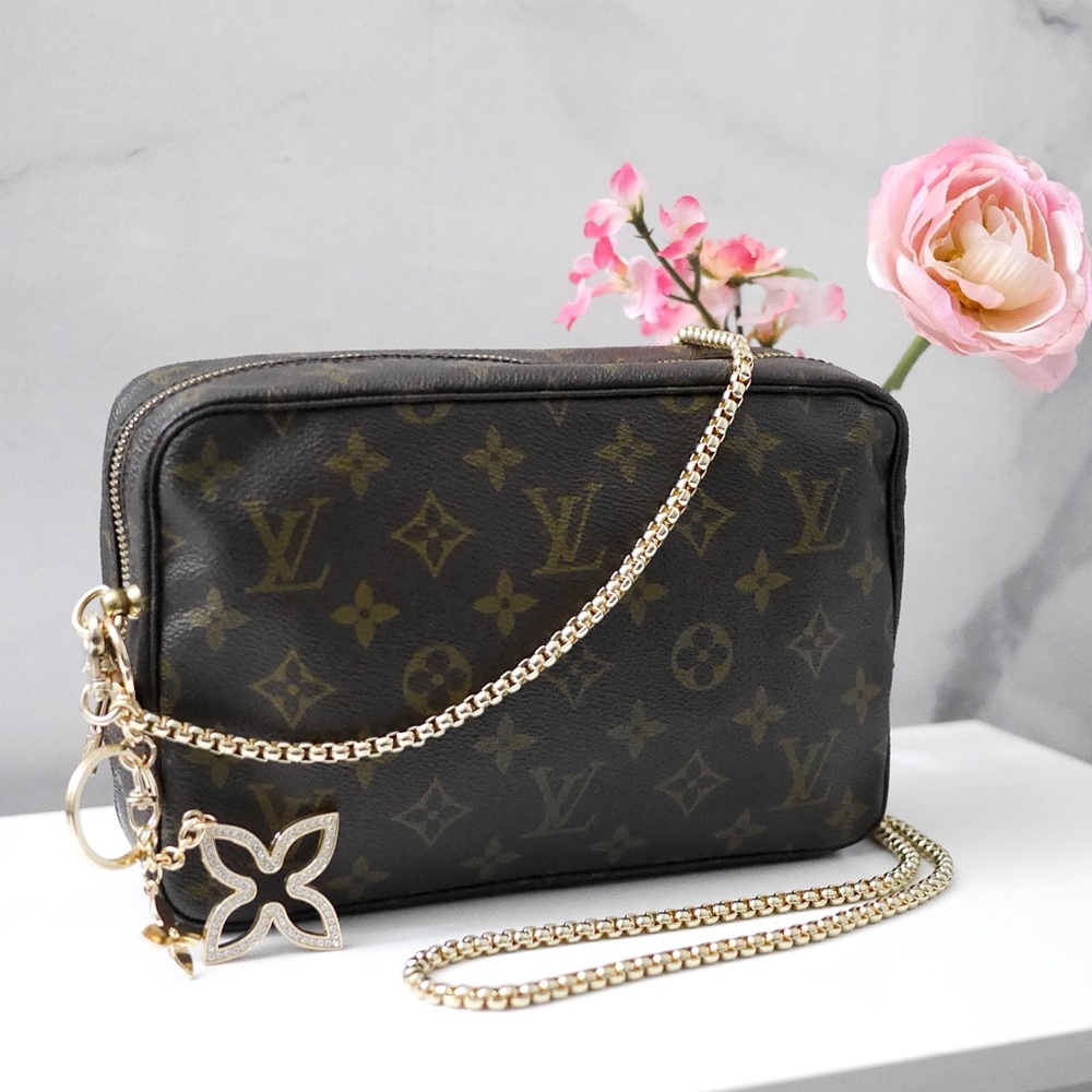🛍Louis Vuitton Trousse 23 Crossbody 883TH
